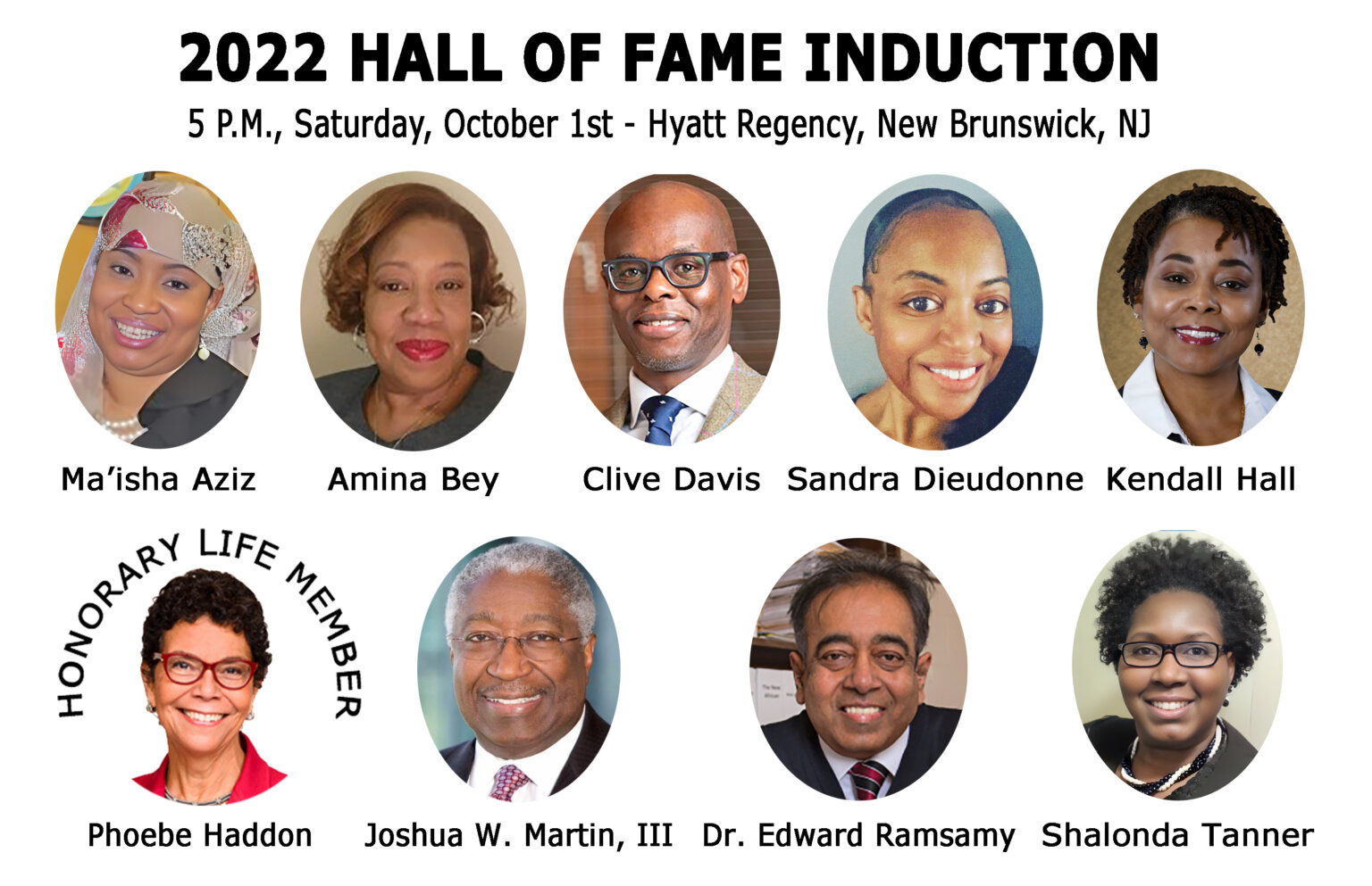 2022 Class to be Inducted into RAAA Hall of Fame Rutgers African